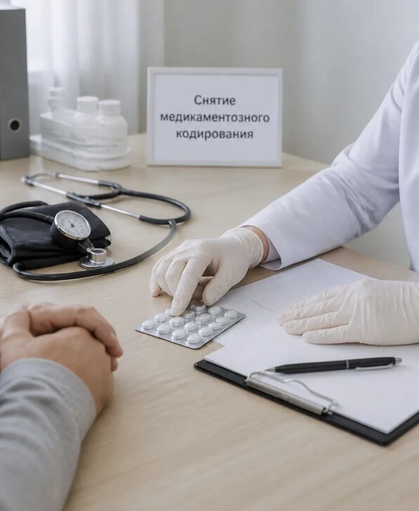 Снятие медикаментозного кодирования в Магадане от 5112 р. | Медзона